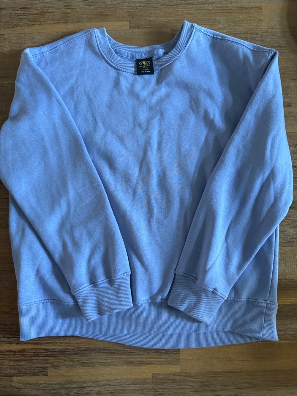 Athletic Works Light Blue Crewneck Sweater - Women